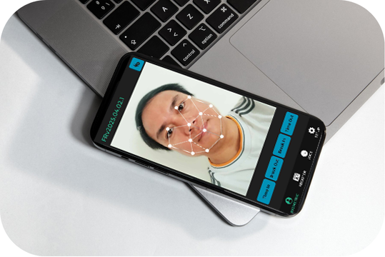 Liteclerk app on phone and laptop